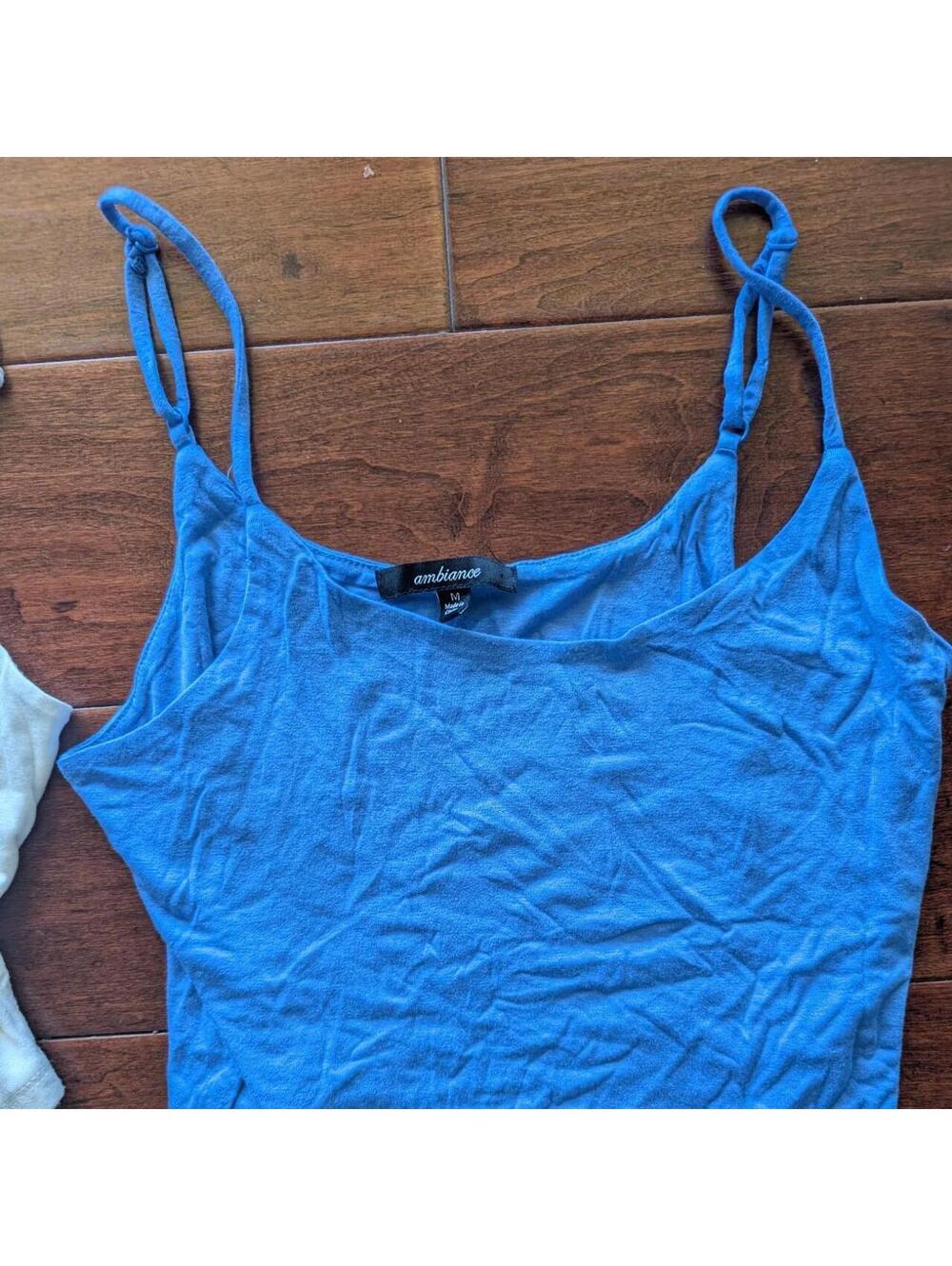 Ambiance Apparel Women's Multi and Blue Vests-tanks-cami - Picture 4 of 4